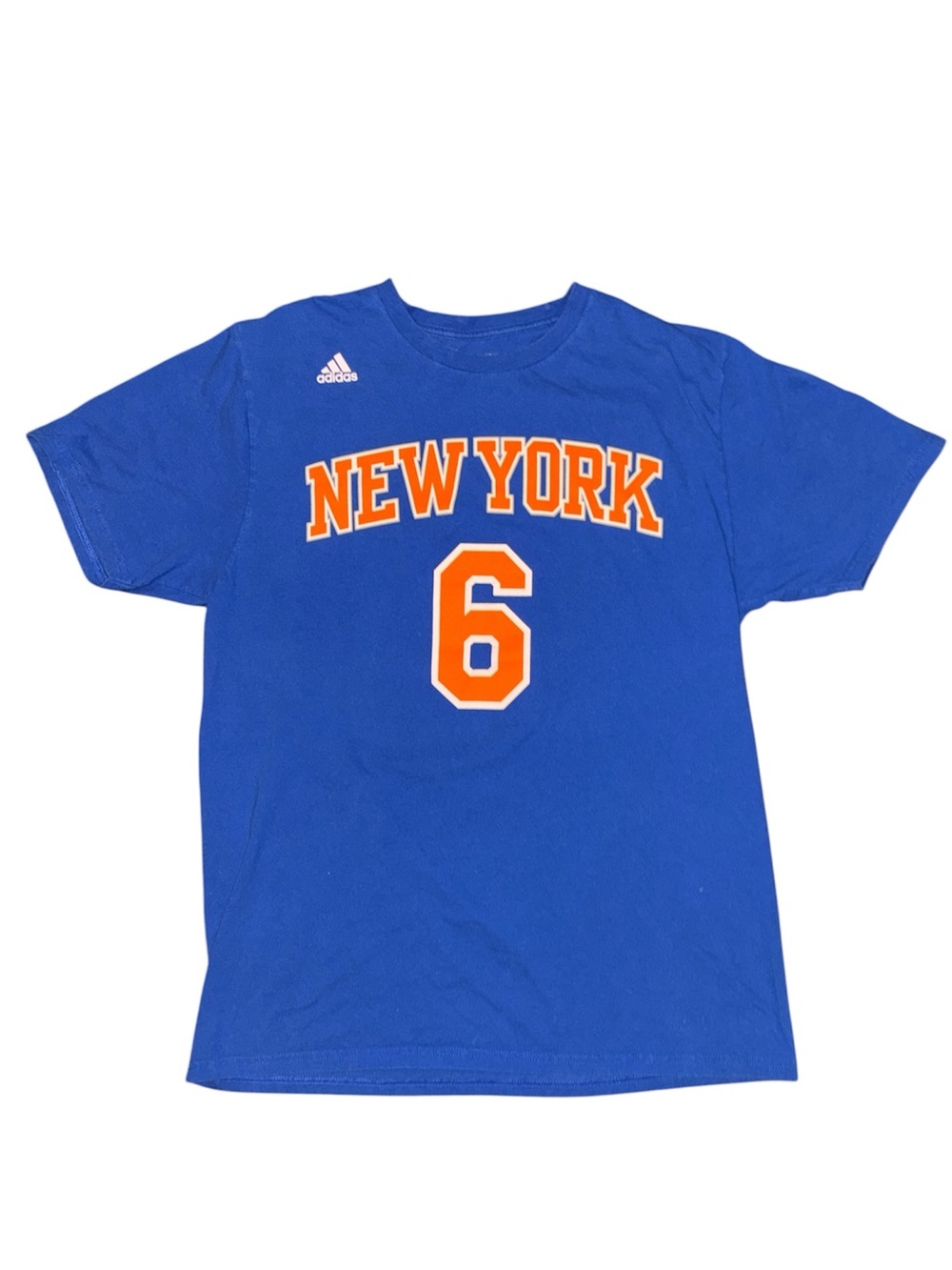 Adidas NBA New York Knicks Porzingis Shirt Size: Large